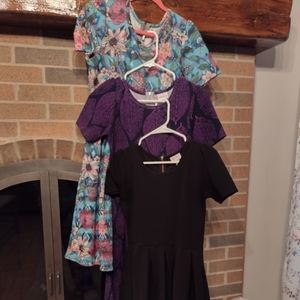 Amelia LuLaRoe bundle of three dresses